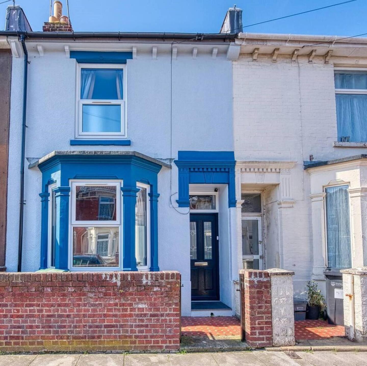 2 Bedrooms Modern, Stunning & Stylish Contractor House, Prime Portsmouth Location With Free Parking Permit, Summer Special Offer!! - By Blue Puffin Stays Eksteriør bilde
